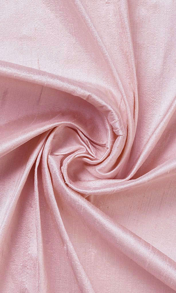 Dupioni Silk Home Décor Fabric Sample (Pink)