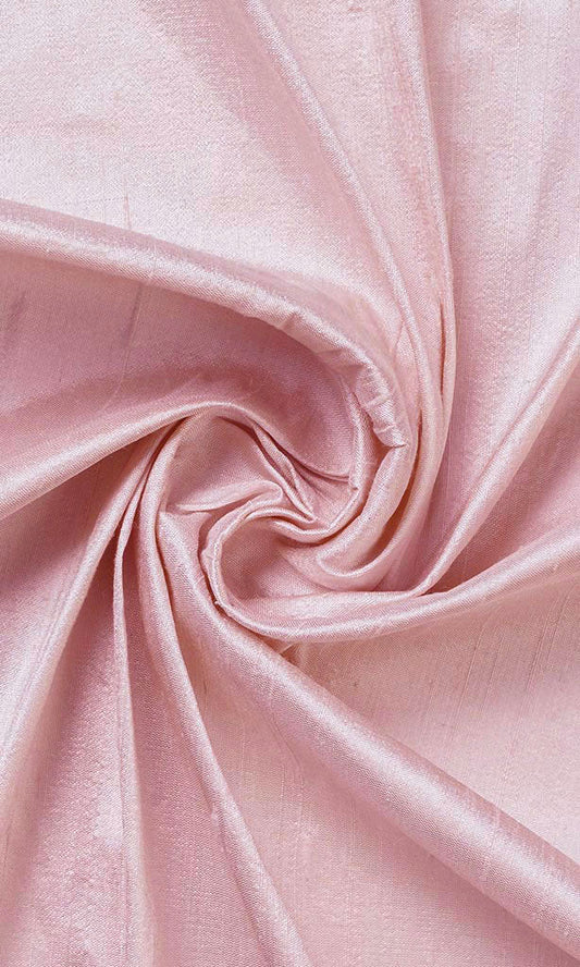 Dupioni Silk Home Décor Fabric Sample (Pink)