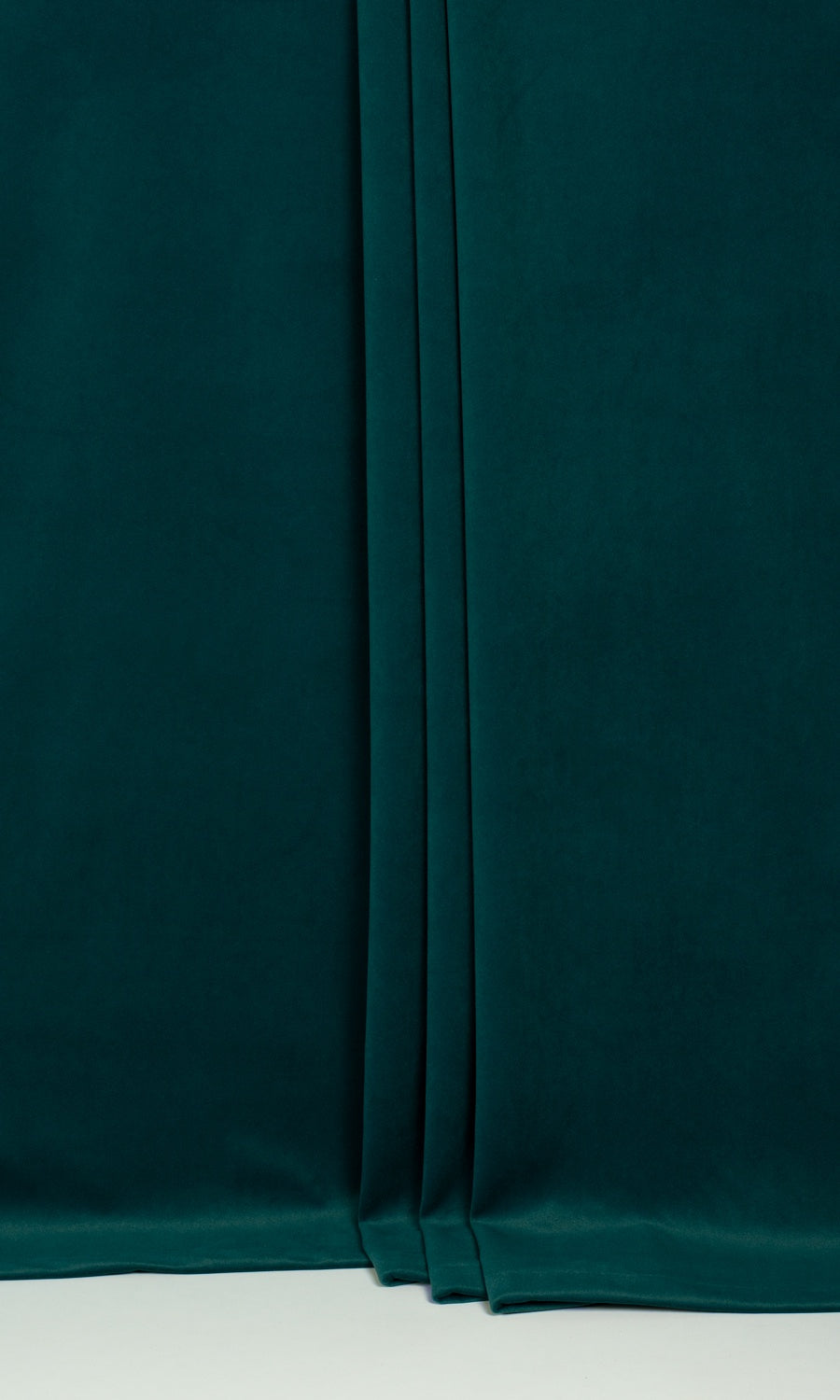 Velvet Fabric Sample for Roman Blinds & Shades (Jasper Green)