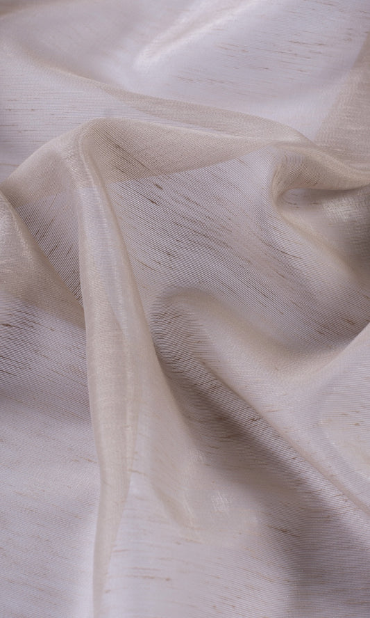 Textured Sheer Blinds (Hazelwood Beige/ Brown)
