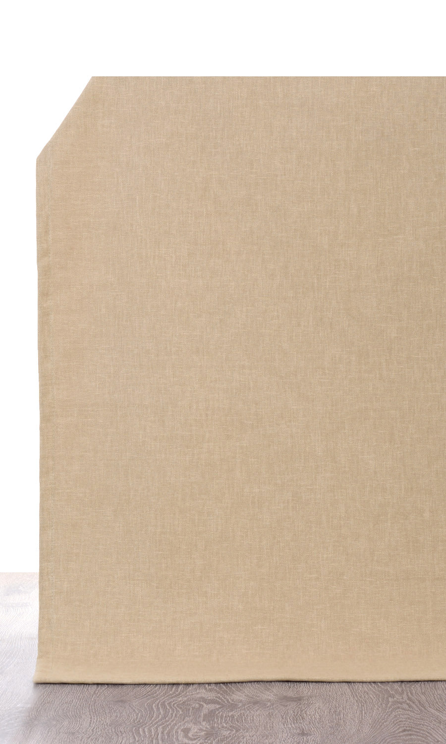 Linen Blend Fabric Sample for Roman Blinds & Shades (Beige)