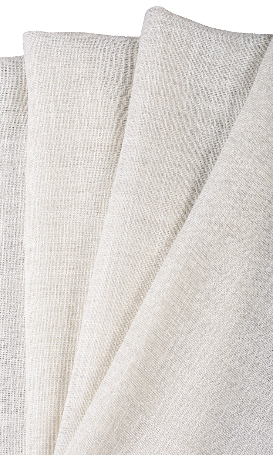 Textured Sheer Blinds (Parchment White/ Greige) Extra Long Short Wide