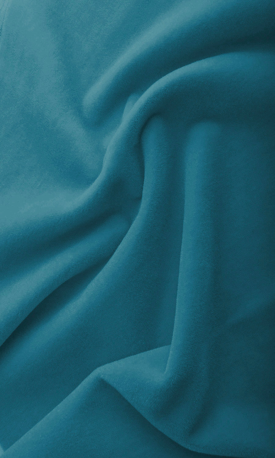 Velvet Home Textile Fabric Material Sample (Blue)