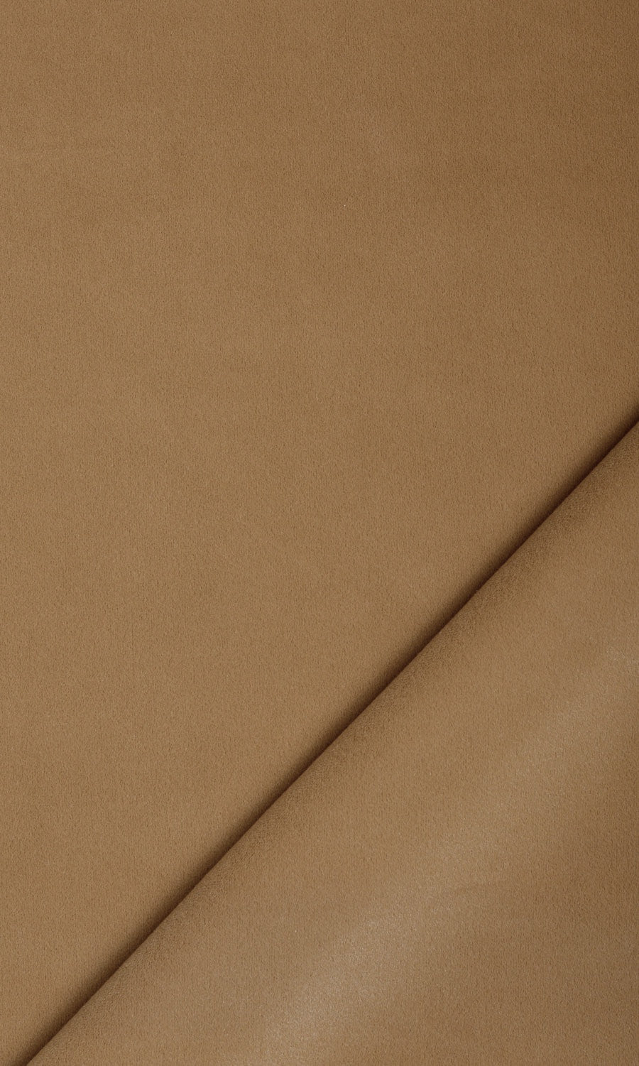 Velvet Flat, Plain, Fake, Faux, European Relaxed Roman Blinds (Burnt Orange/ Brown)