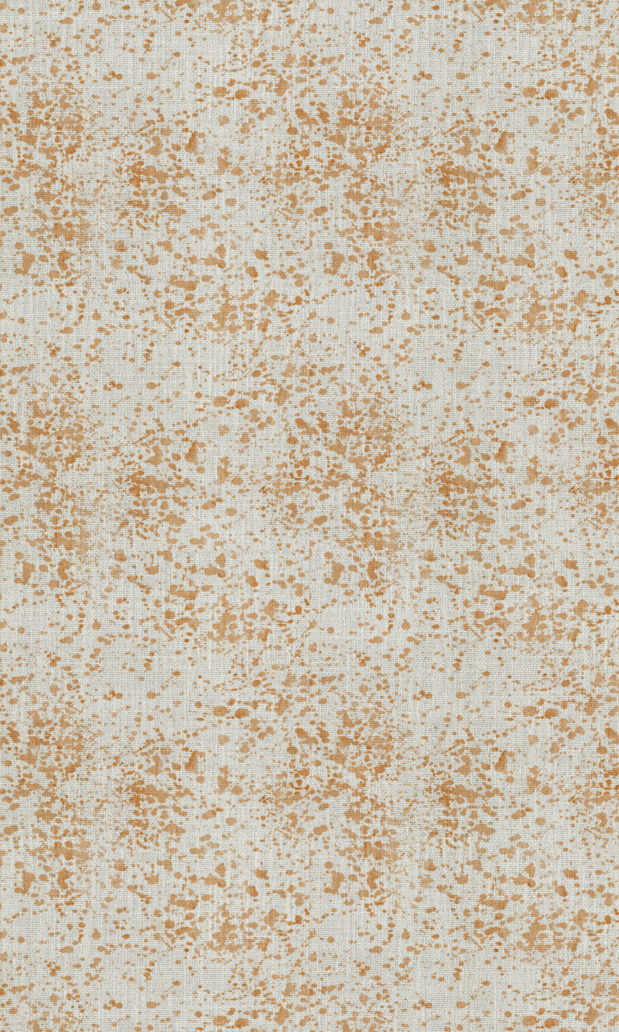Abstract Print Free Fabric Material Sample (White/ Orange/ Brown)