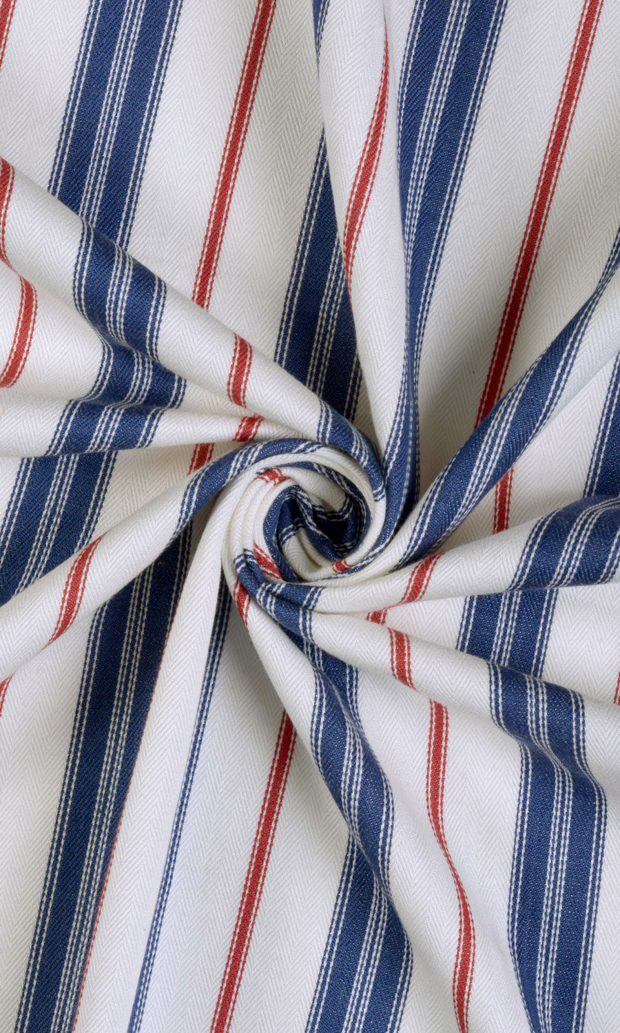 Cotton Made-to-Measure Roman Blinds (Red/ Blue)