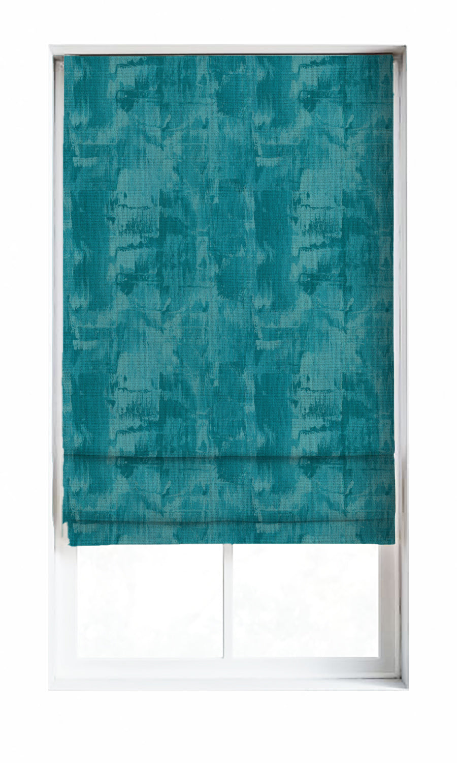 Striped Home Décor Fabric Sample (Teal/ Turquoise Blue)