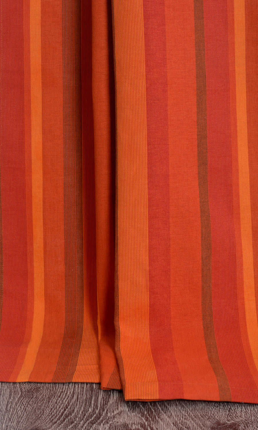 Cotton Home Textile Fabric Material Sample (Red/ Orange)