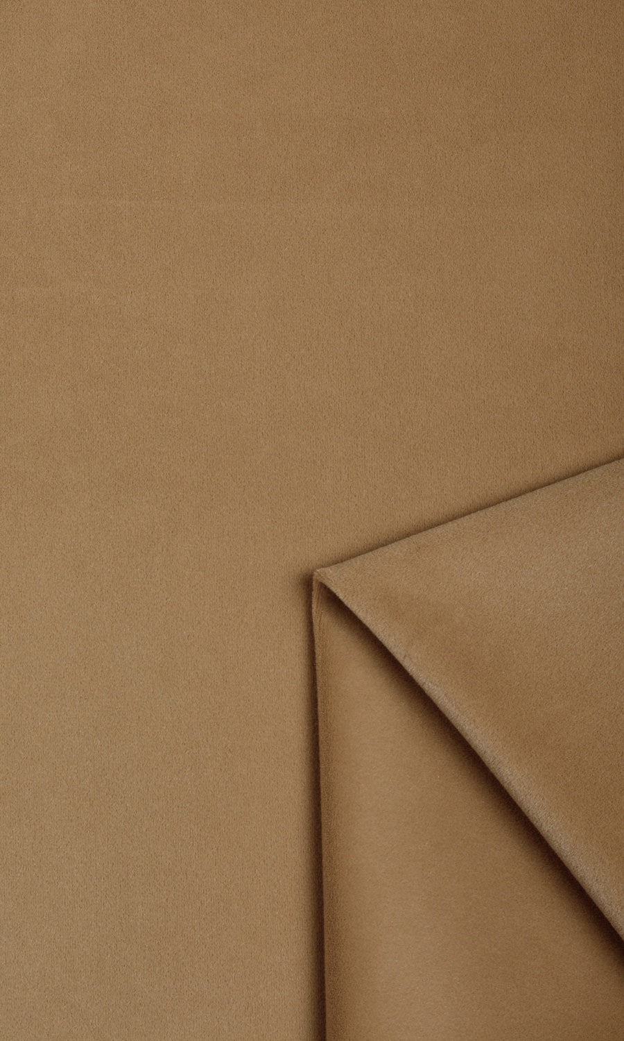 Velvet Free Fabric Material Sample (Burnt Orange/ Brown)