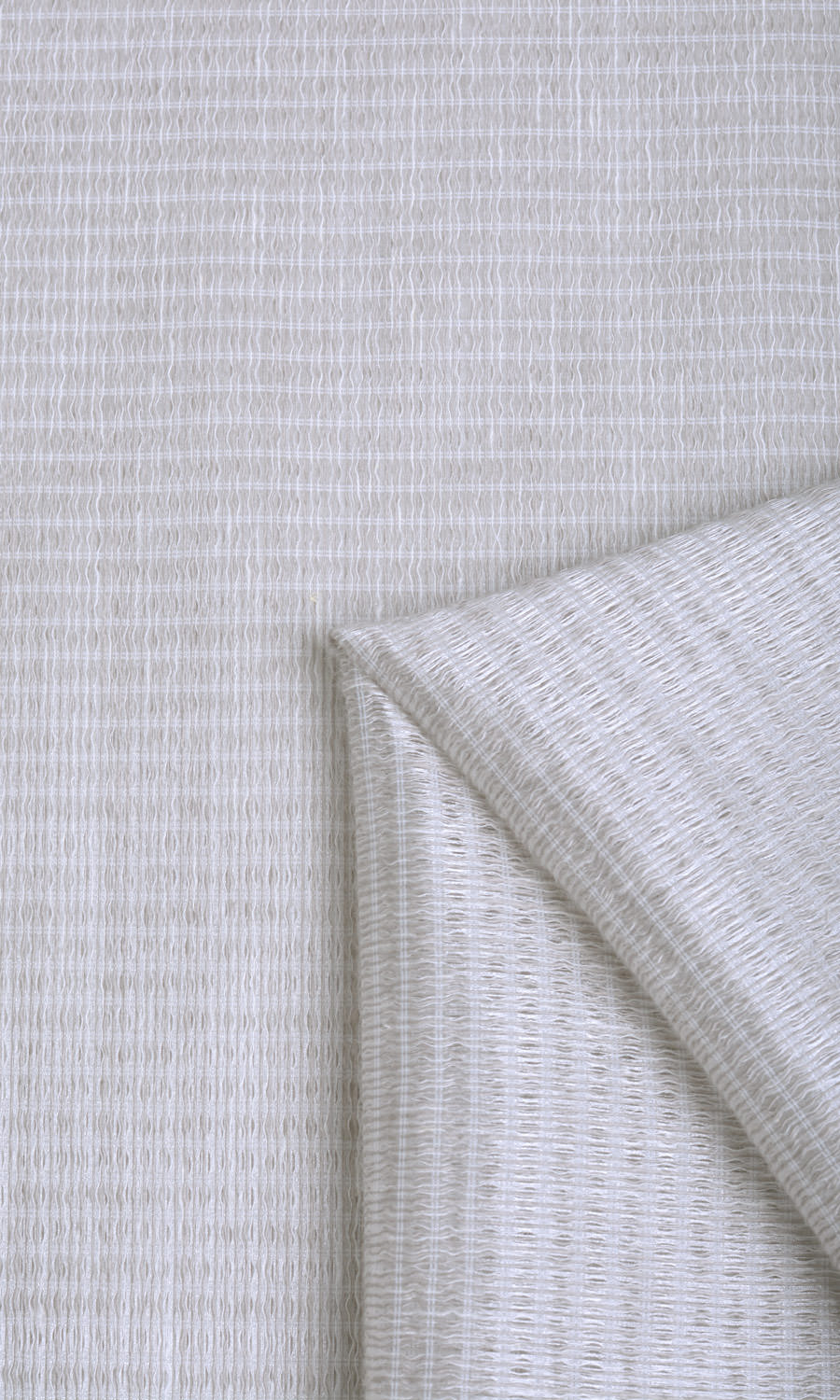Horizontal Striped Sheer Roman Blinds & Window Shades (Grey-Beige)