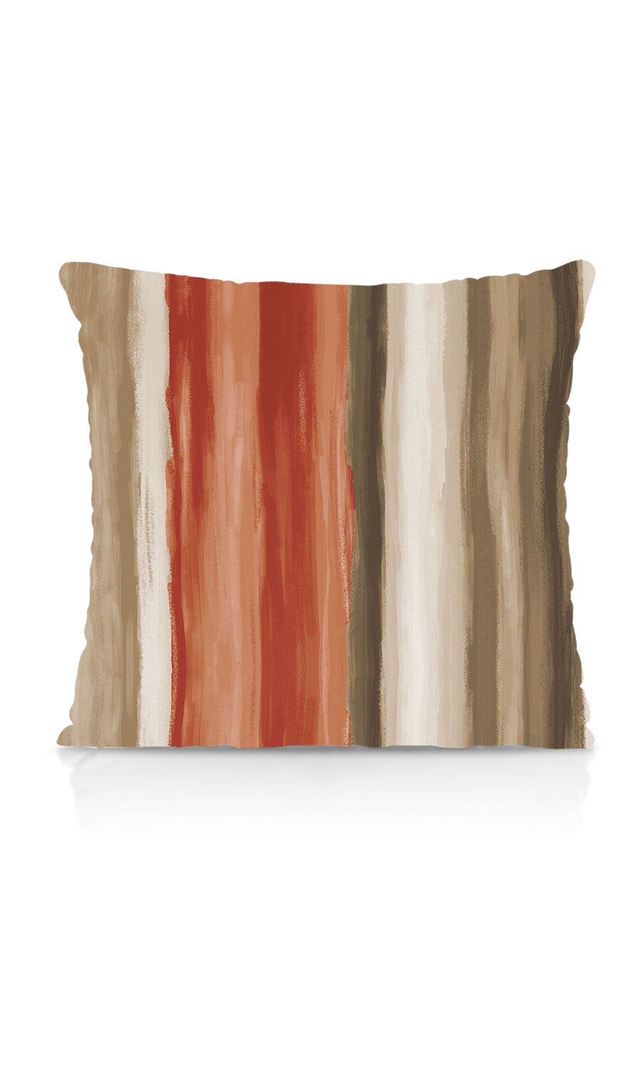 Room Darkening Striped Shades (Red/ Brown) Extra Long Short Wide