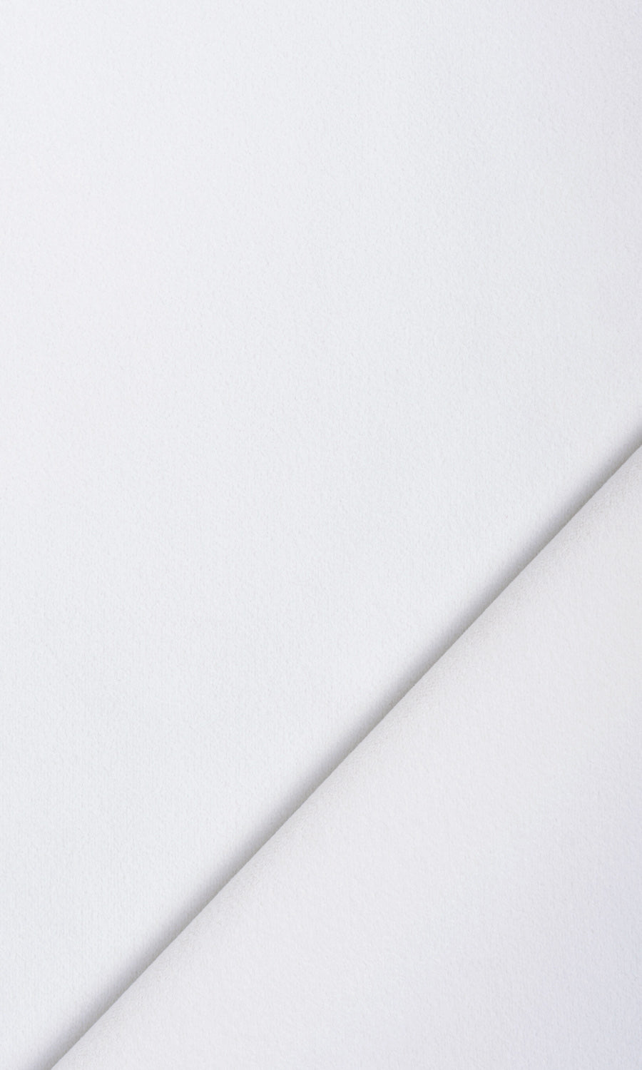 Velvet Made-to-Measure Roman Blinds (White)