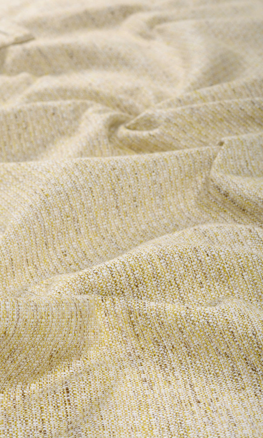 Textured Poly-Cotton Roman Blinds & Window Shades (Yellow)