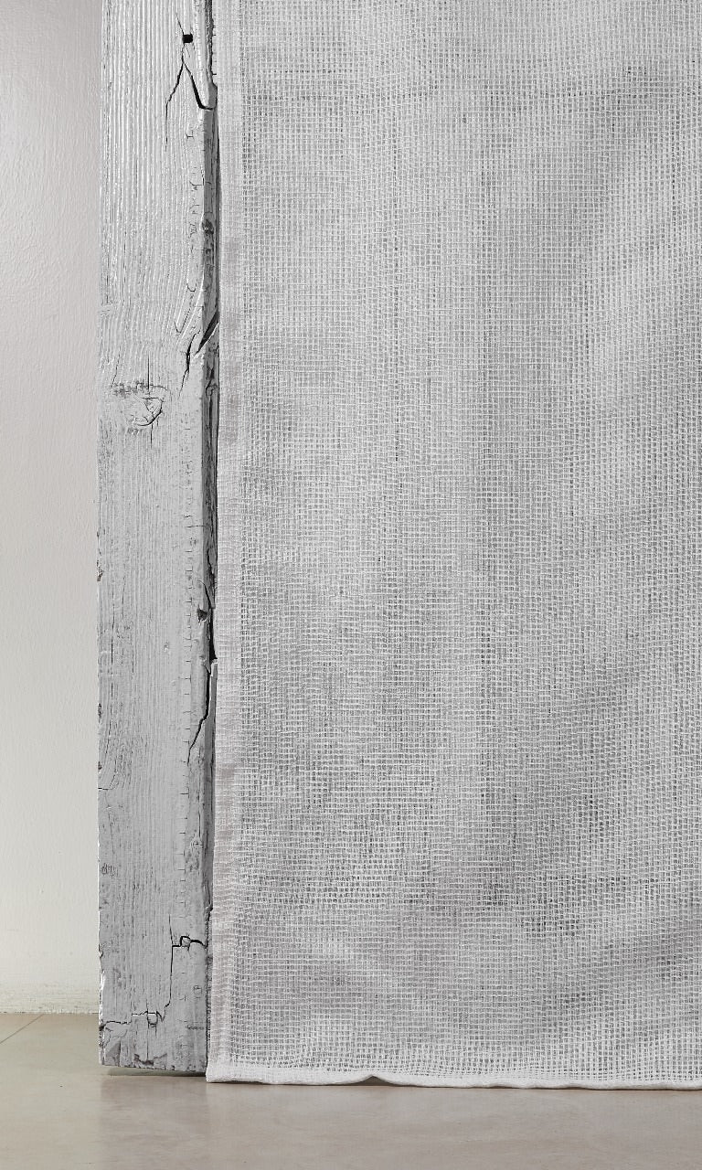 Sheer Fabric Blinds (White) for Living, Bedroom, Kitchen, Bathroom