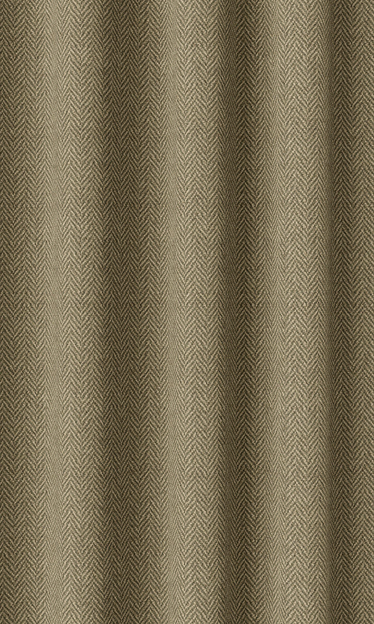 Herringbone Textured Home Décor Fabric Sample (Olive Green)
