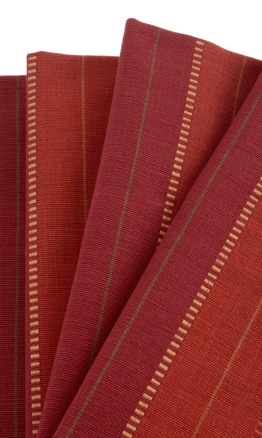Cotton Made-to-Measure Roman Blinds (Red)
