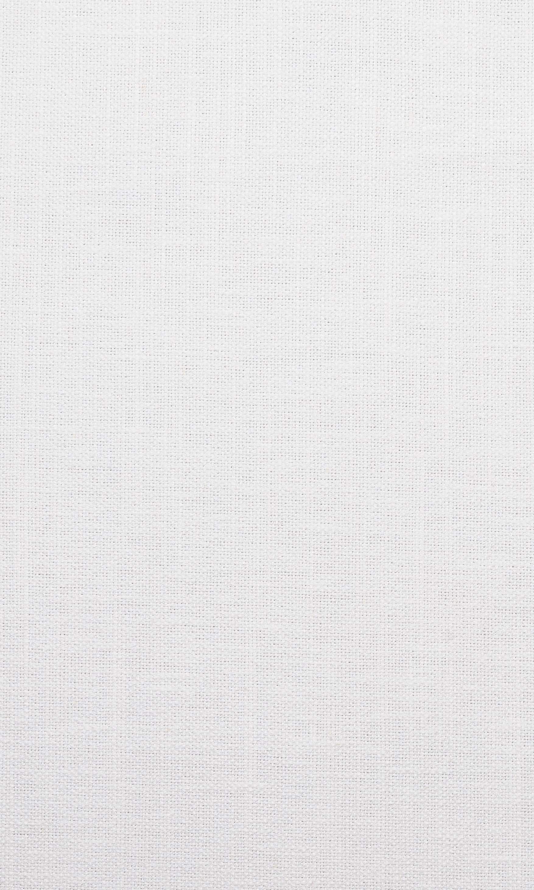 Linen Home Textile Fabric Material Sample (White)