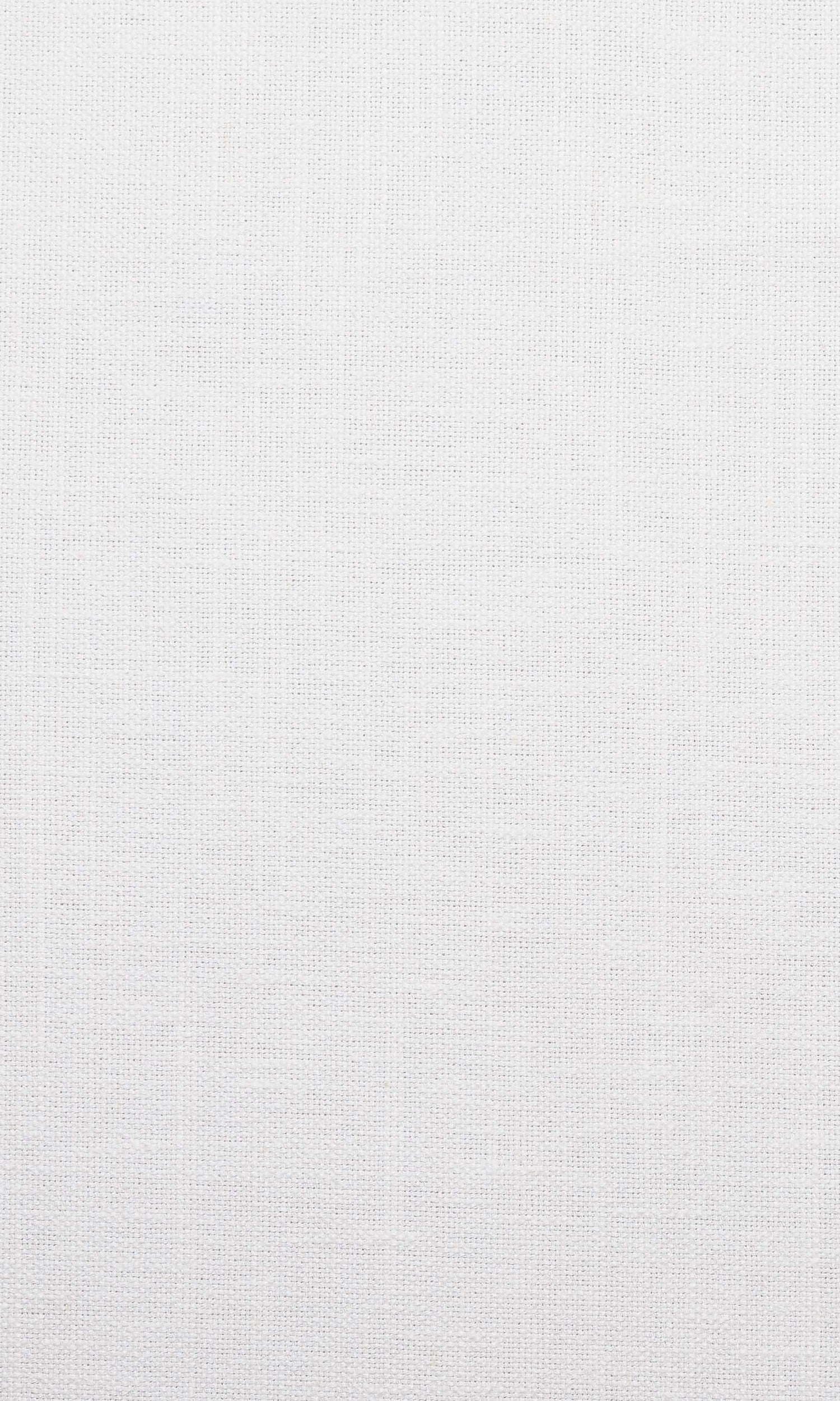 Linen Flat, Plain, Fake, Faux, European Relaxed Roman Blinds (White)
