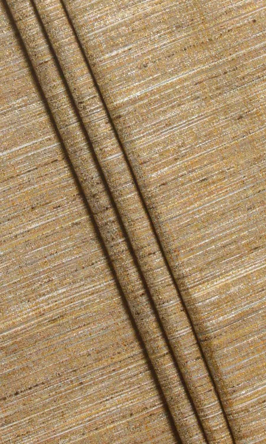 Textured Roman Shades (Golden Brown)