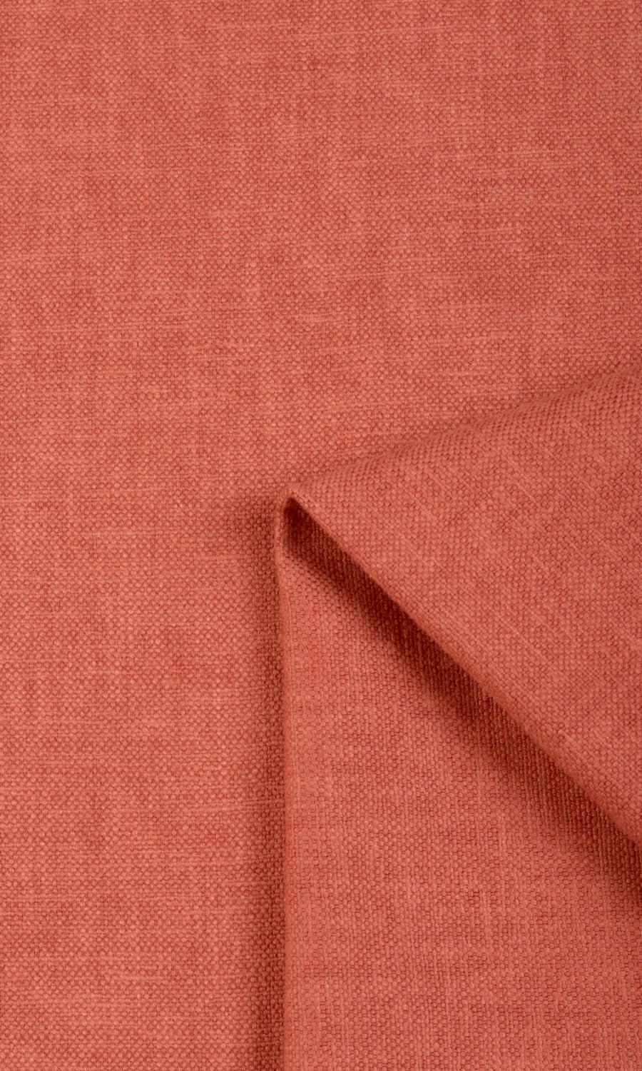 Linen-Blend Free Fabric Material Sample (Orange)
