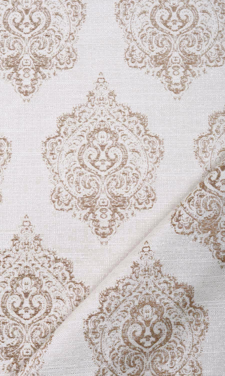 Patterned Shades (White/ Mocha Brown) Extra Long Short Wide