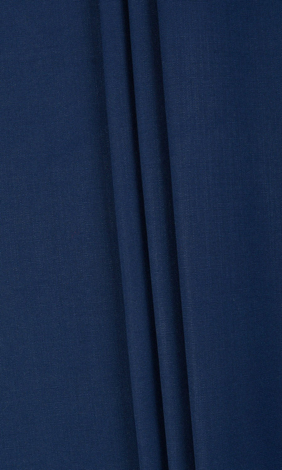 Plain Cotton Window Treatments Fabric Sample (Navy Blue)