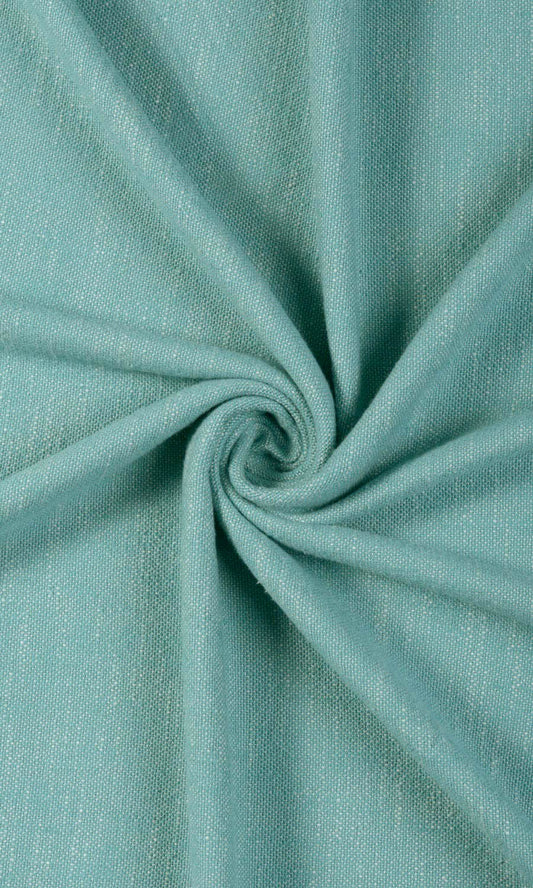 Plain Cotton Home Décor Fabric Sample (Blue)