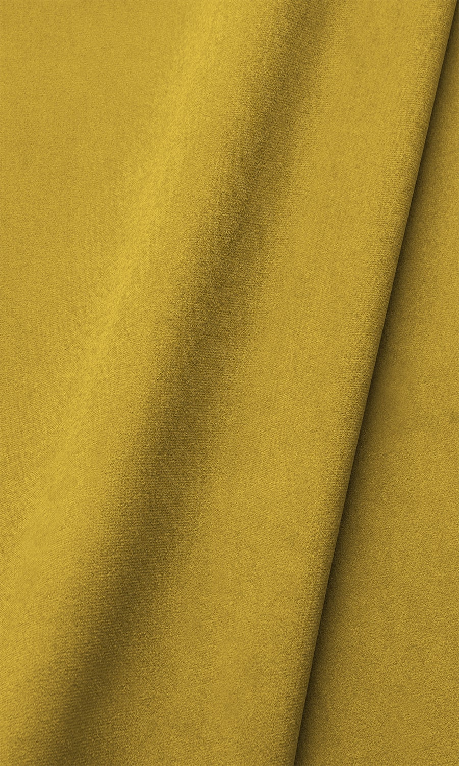 Velvet Window Treatments Fabric By the Metre (Yellow)