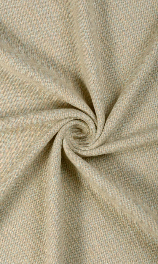 Plain Cotton Blinds (Brown/ Beige)
