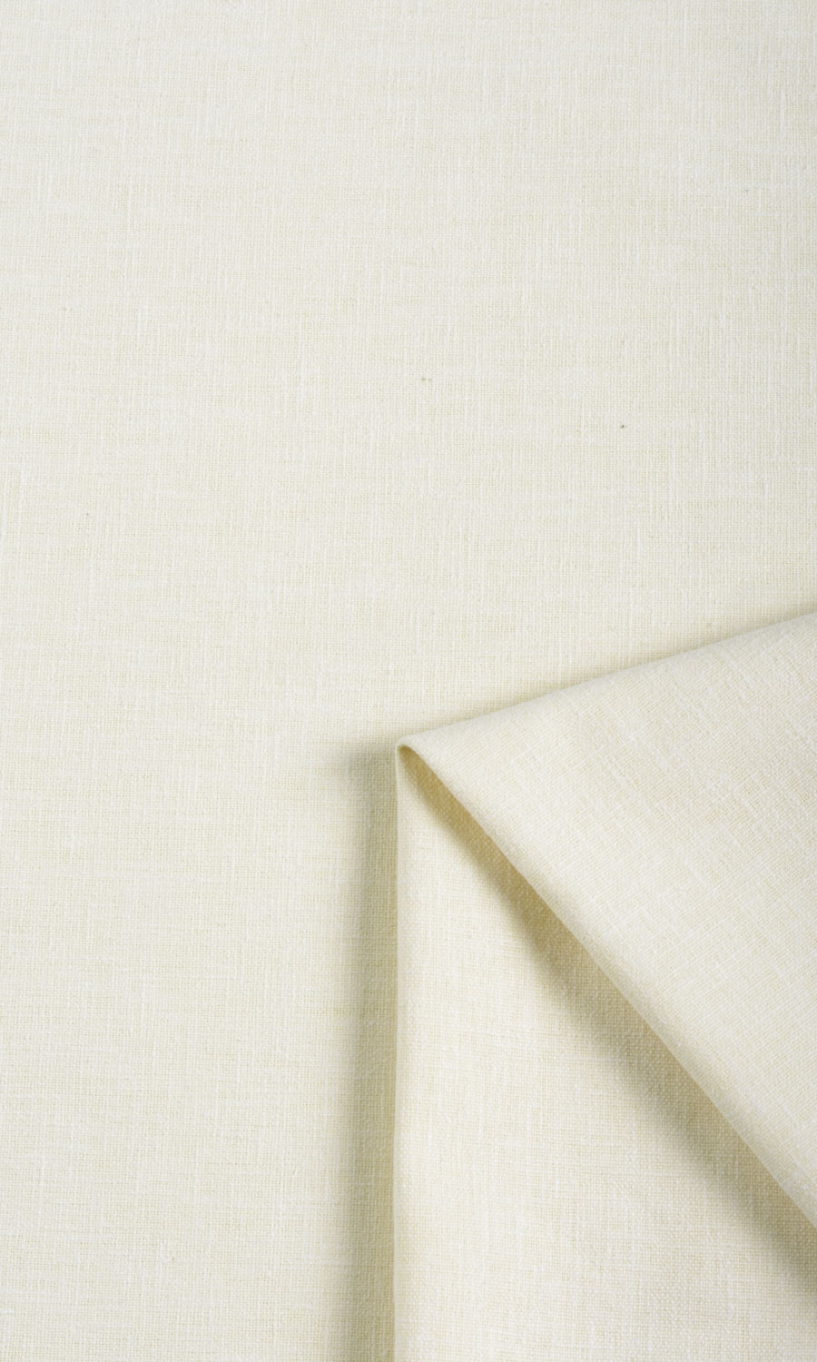 Linen Texture Flat, Plain, Fake, Faux, European Relaxed Roman Blinds (Ivory)