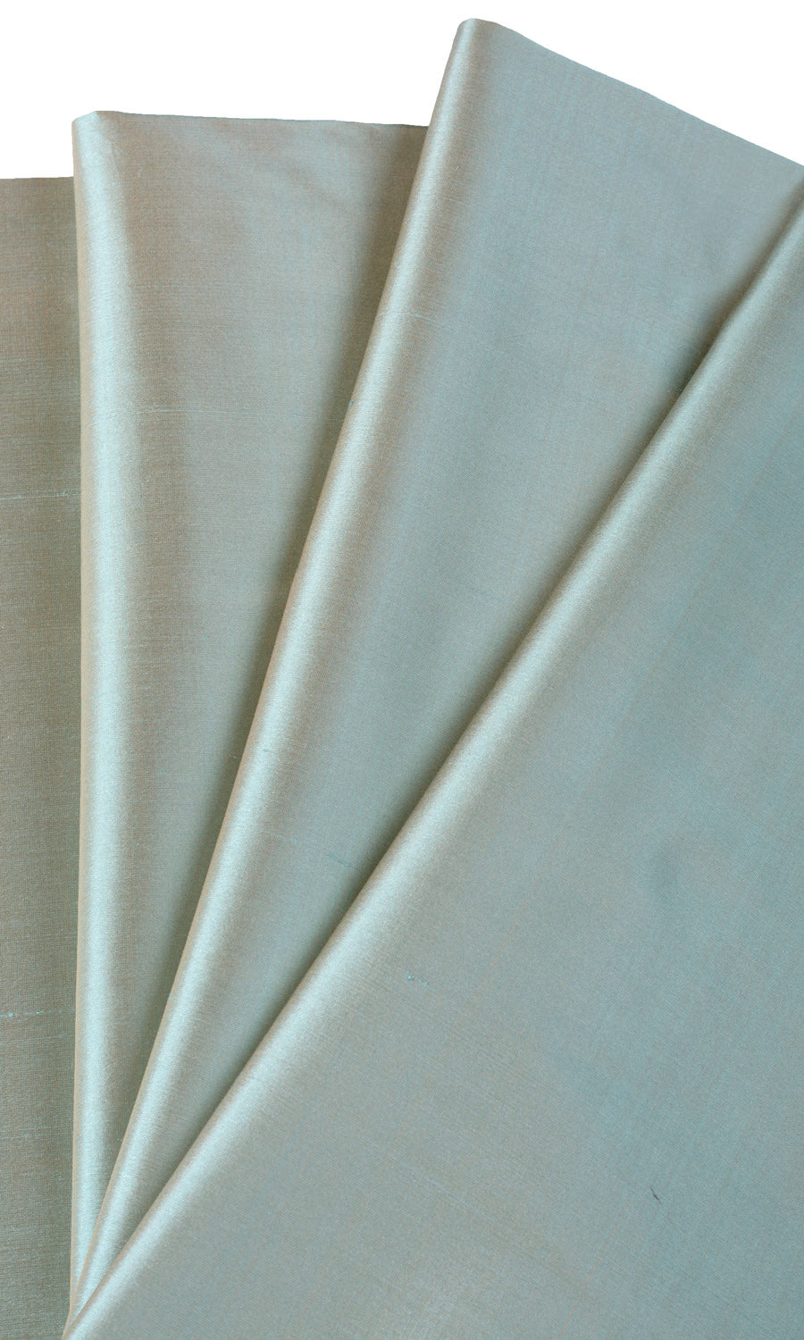 Shantung Silk Roman Shades (Turquoise/ Bronze) Extra Long Short Wide