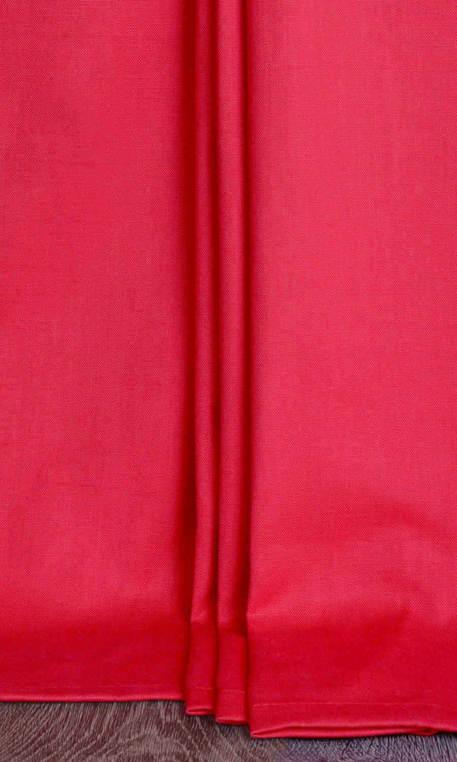 Plain Home Textile Fabric Material Sample (Raspberry Red)