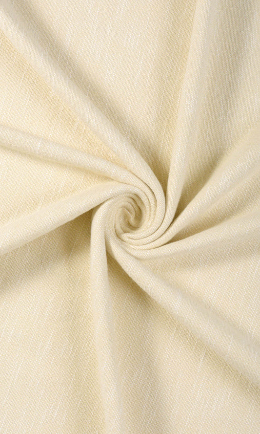 Plain Cotton Home Décor Fabric Sample (Ivory)