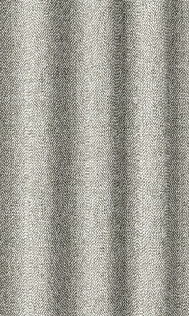 Herringbone Textured Home Décor Fabric Sample (Grey)