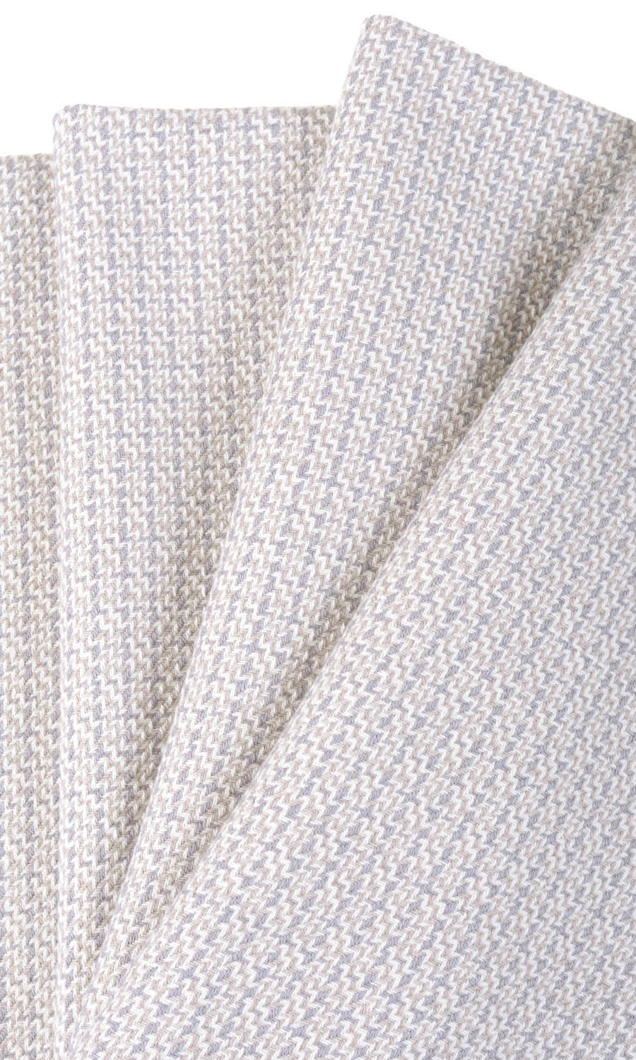 Textured Cotton Flat, Plain, Fake, Faux, European Relaxed Roman Blinds (Gray/ White)