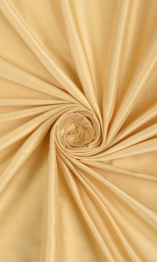 Shantung Silk Home Décor Fabric Sample (Wheat Beige)