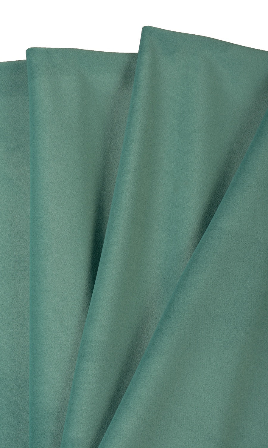 Velvet Fabric Material By the Metre (Forest Green)