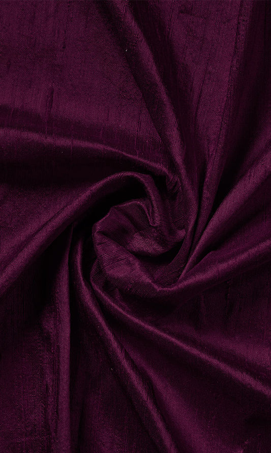 Dupioni Silk Roman Blinds (Purple/ Plum)