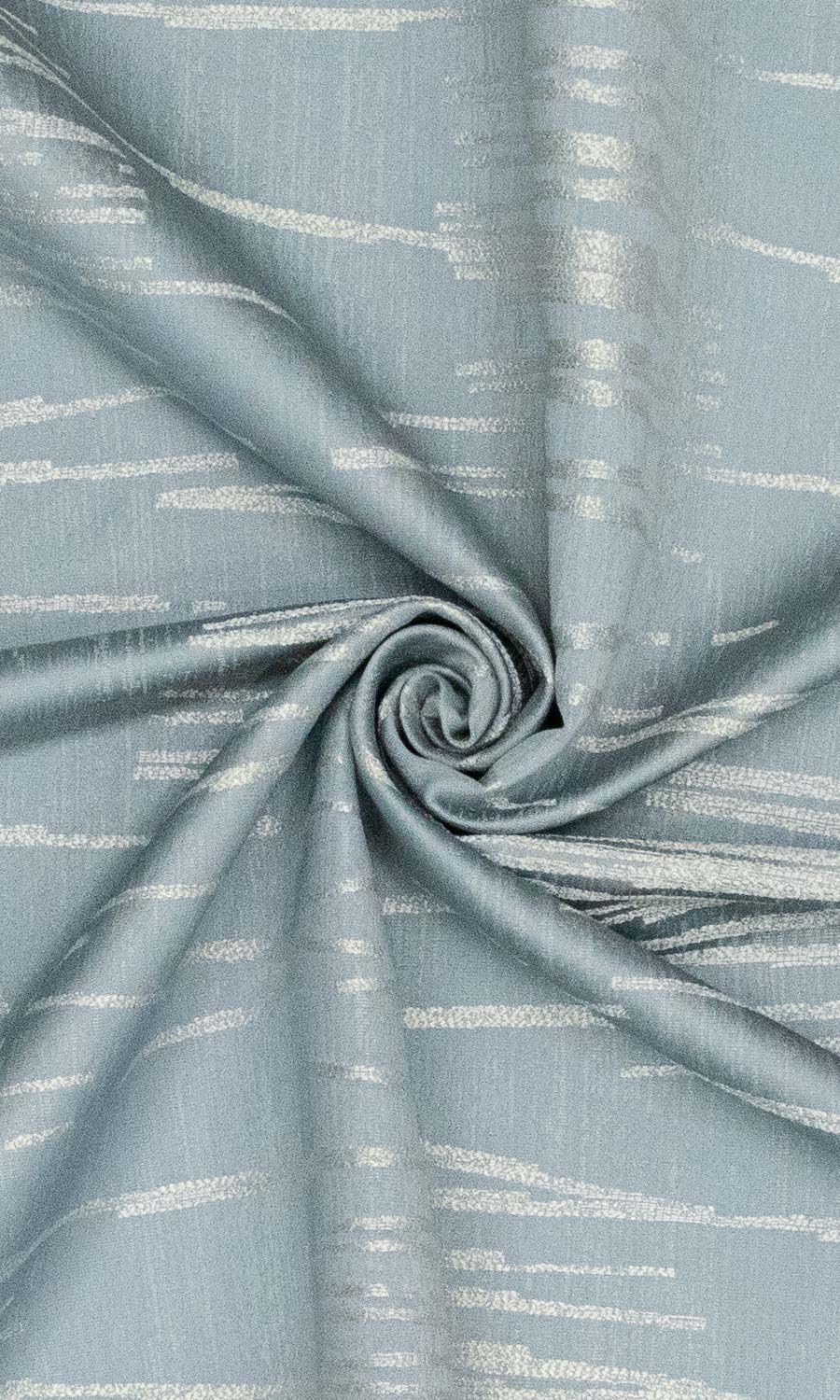 Abstract Patterned Roman Blinds & Window Shades (Light Blue)