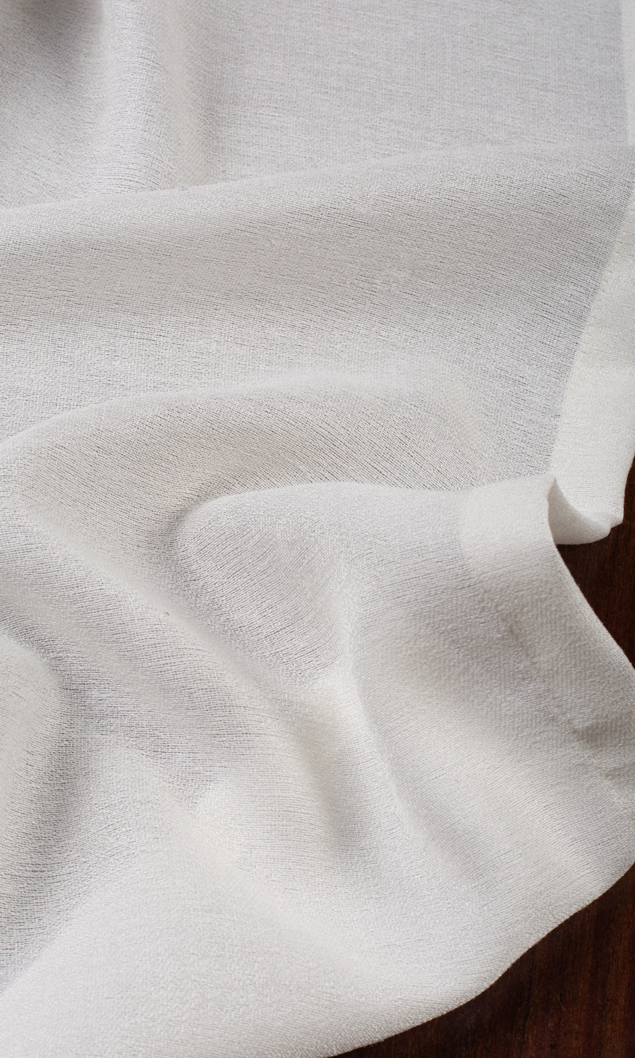 Plain Semi-Sheer Roman Blinds & Window Shades (White)