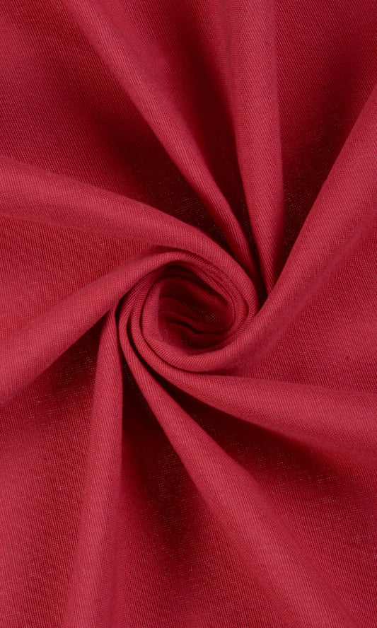 Cotton Home Décor Fabric By the Metre (Red)