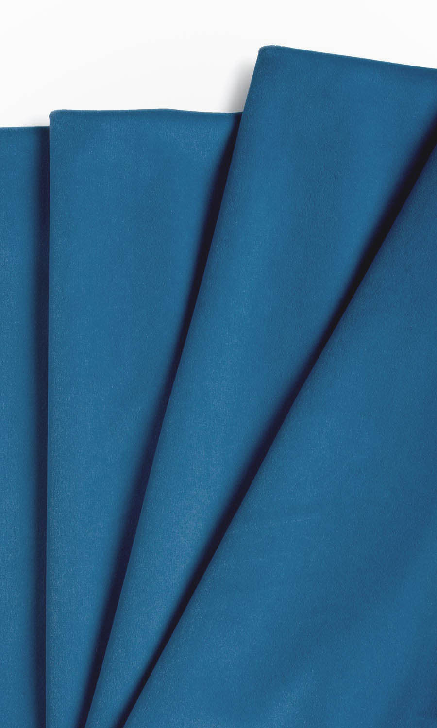 Velvet Fabric Blinds (Royal Blue) for Living, Bedroom, Kitchen, Bathroom