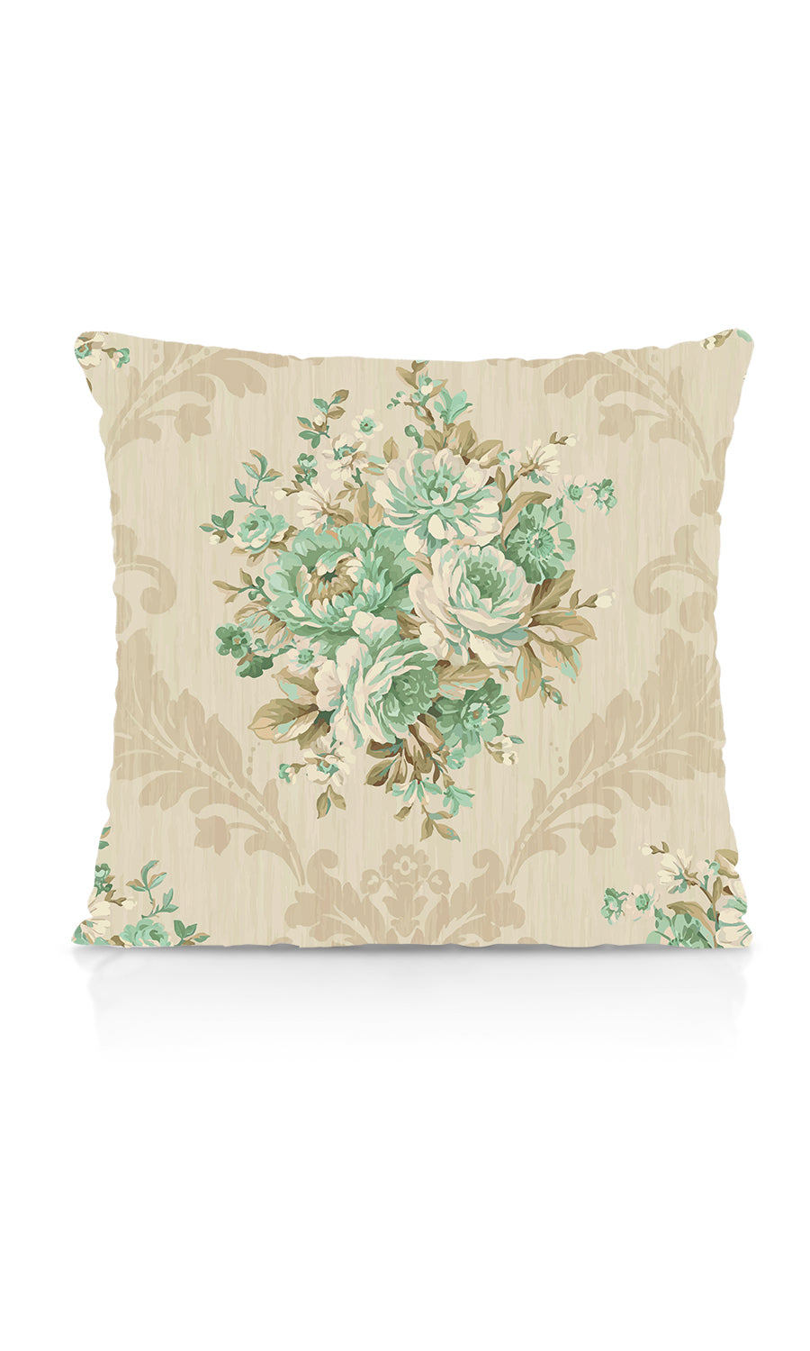 Dimout Floral Blinds (Beige/ Moss/ Aqua) Extra Long Short Wide