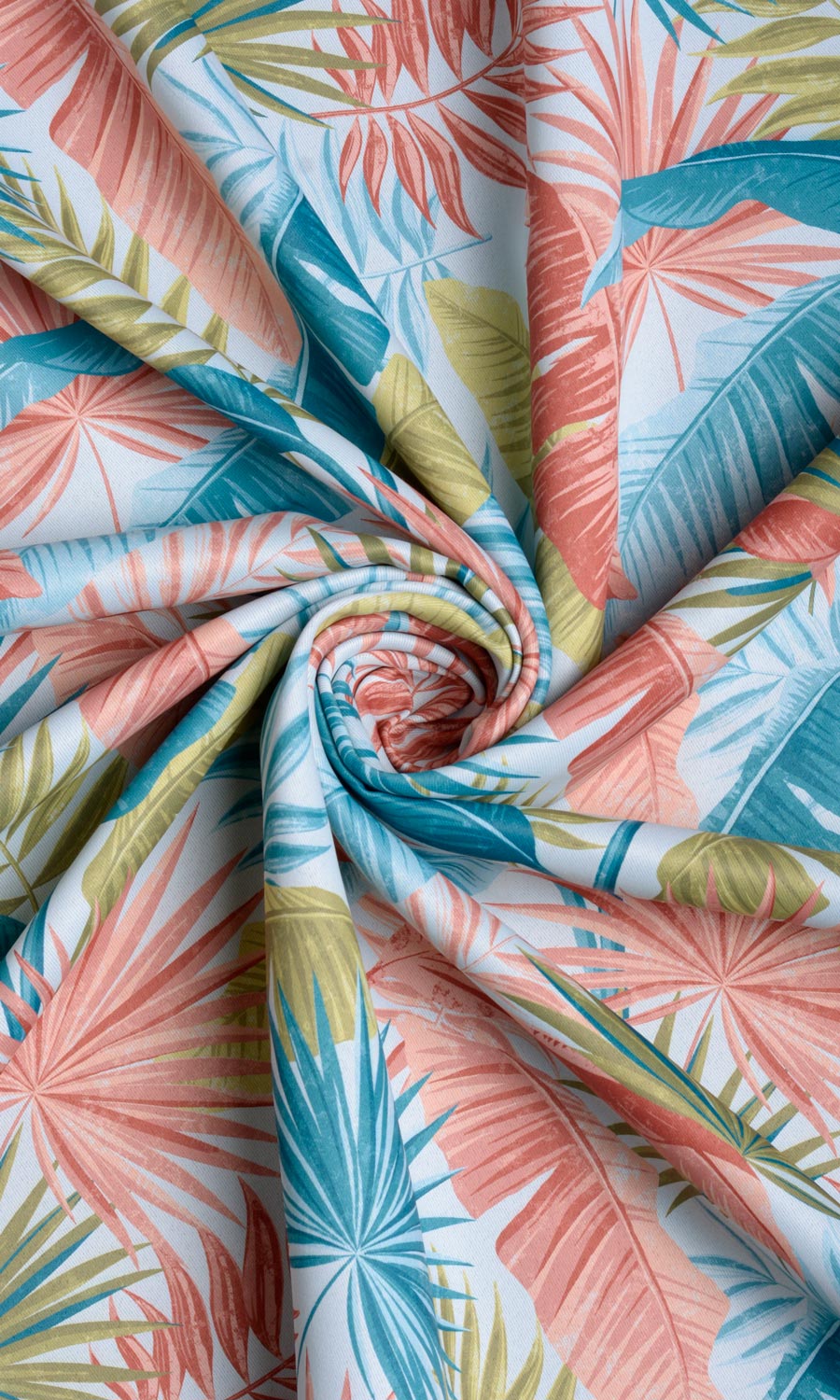 Botanical Floral Made-to-Measure Roman Blinds (Red/ Blue/ Green)