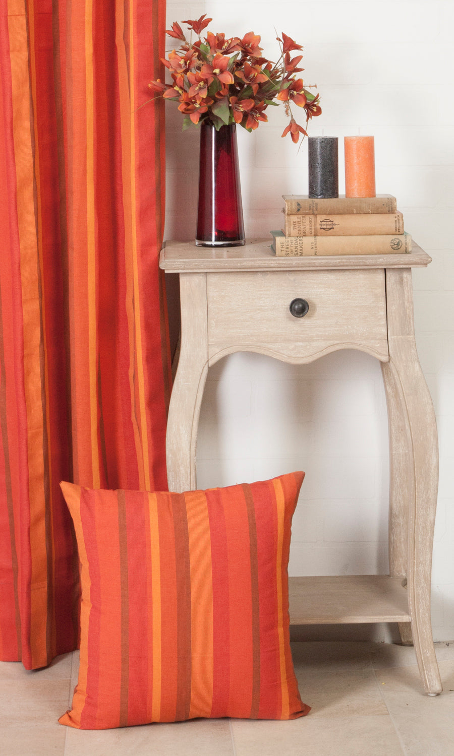 Cotton Fabric Material By the Metre (Orange)