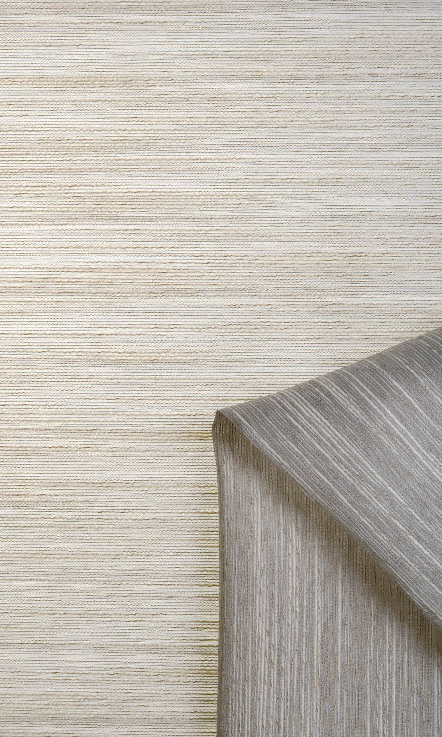 Sheer Roman Shades (Taupe Gray/ Pale Gray) Extra Long Short Wide