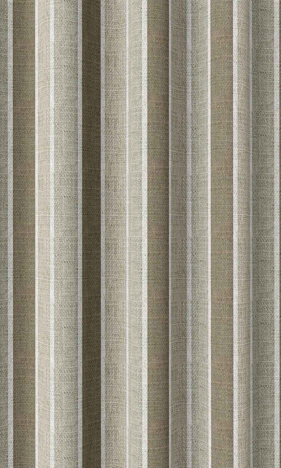 Striped Patterned Home Décor Fabric Sample (Beige/ Brown)