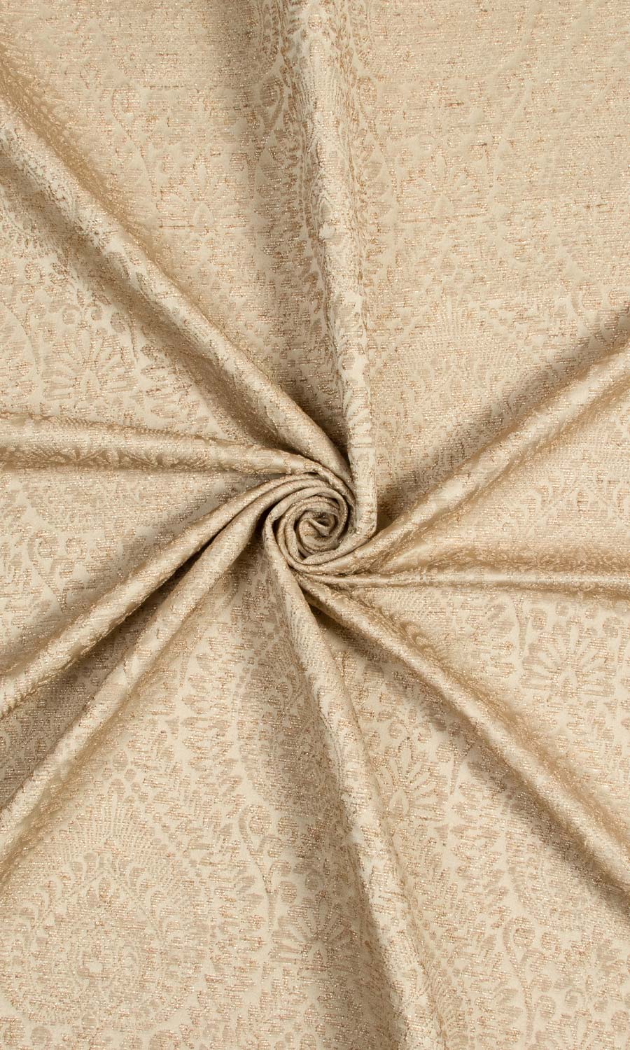 Textured Floral Fabric Blinds (Beige) Extra Long Short Wide