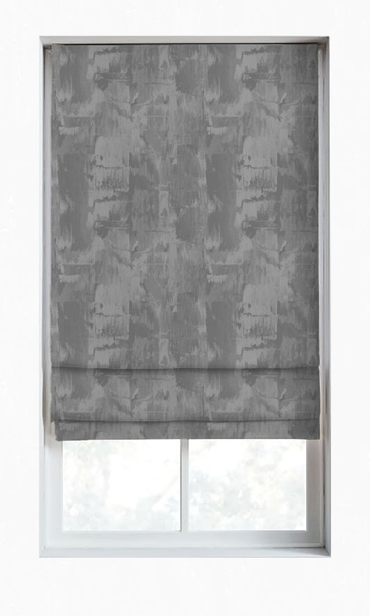 Room Darkening Striped Home Décor Fabric Sample (Grey)