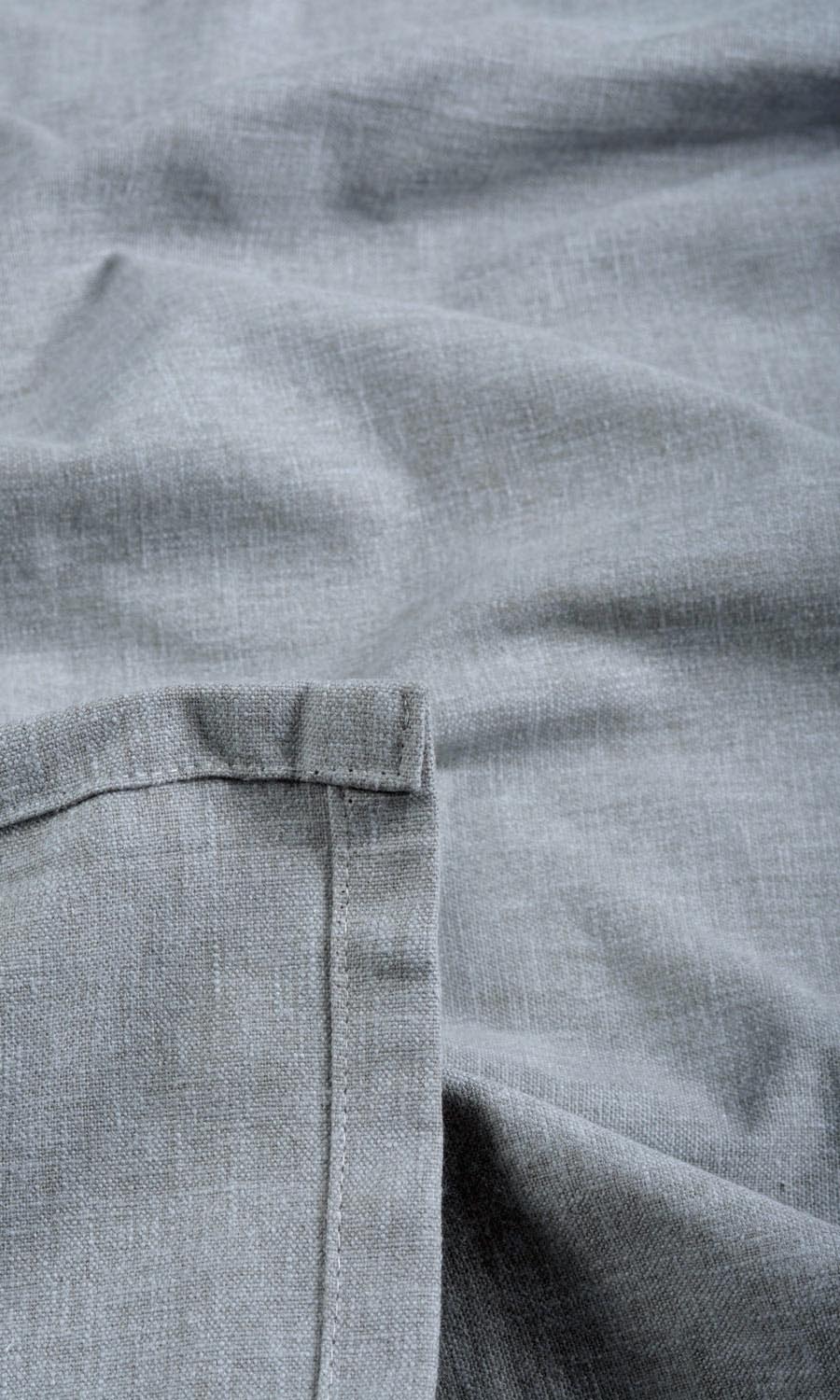 Linen Texture Any Size Style Roman Blinds (Steel Grey)